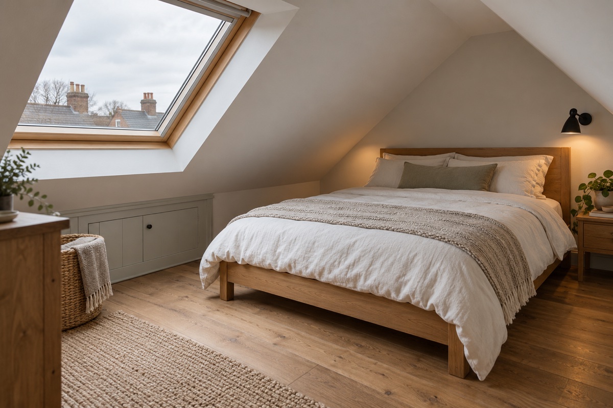 Illustrative loft conversions scene